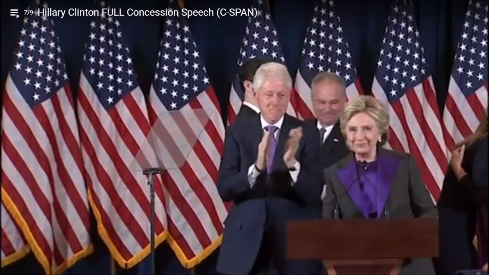 Body Language – Hillary Clinton’s after Election Fight