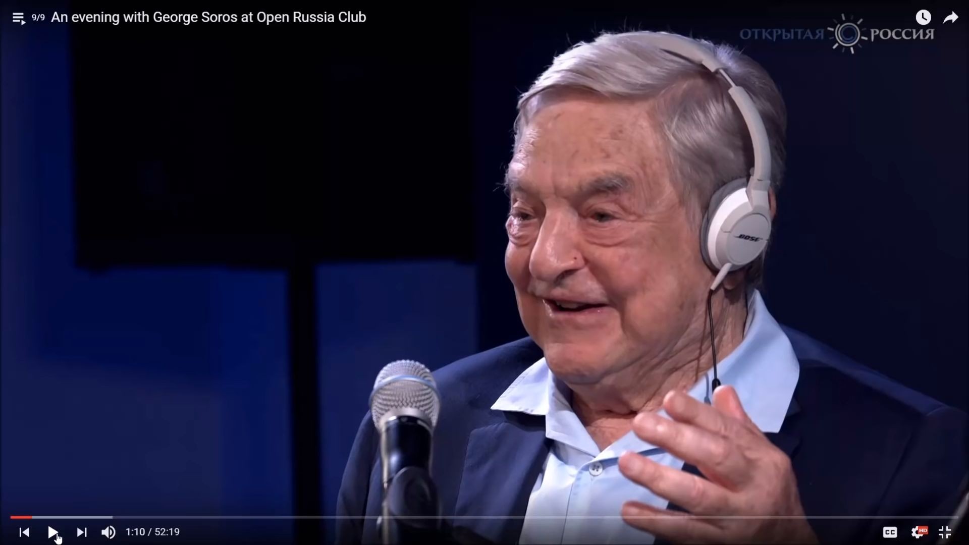 Body Language – George Soros End Game