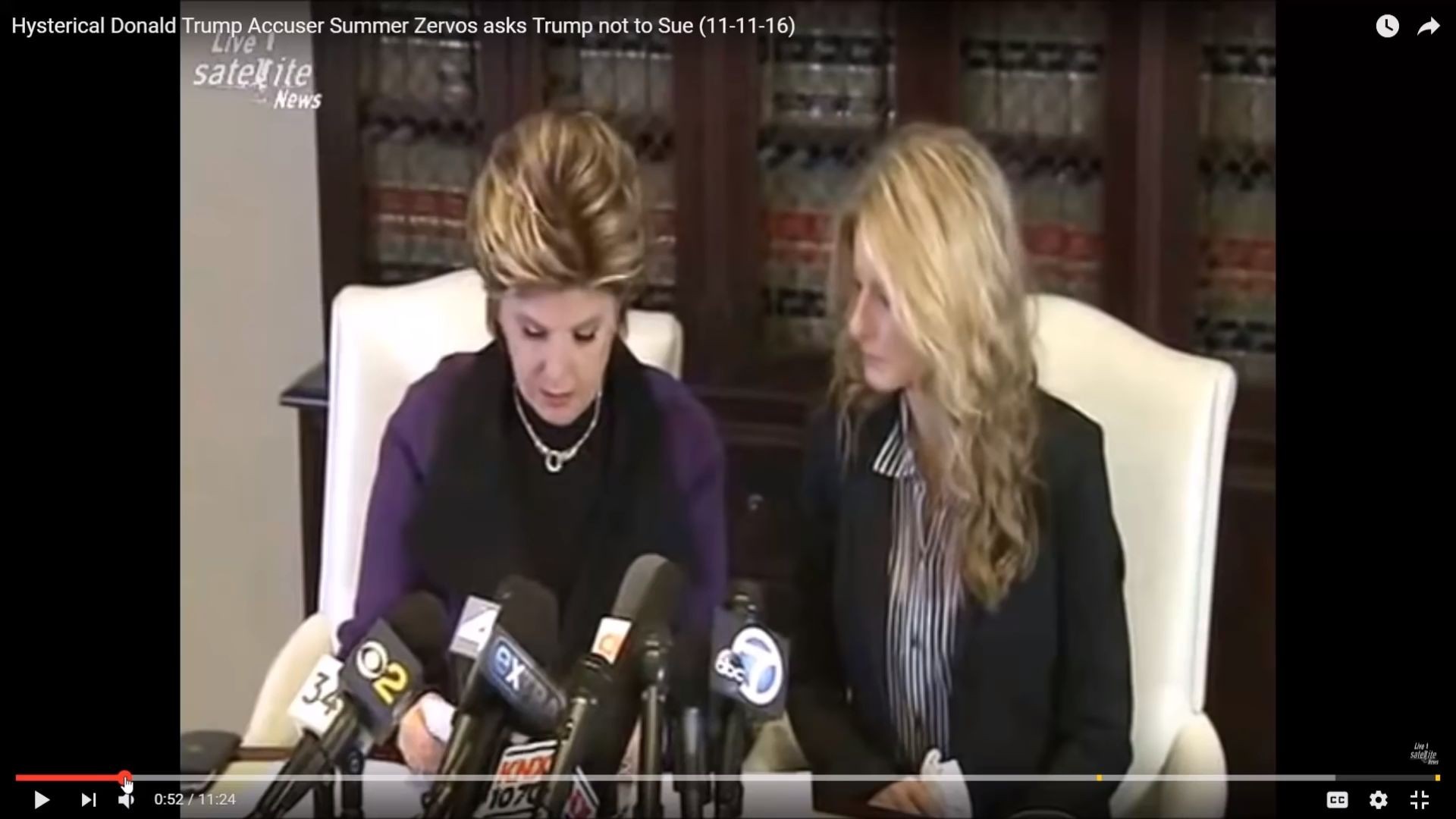 Body Language – Gloria Allred – Summer Zervos – Law Suit