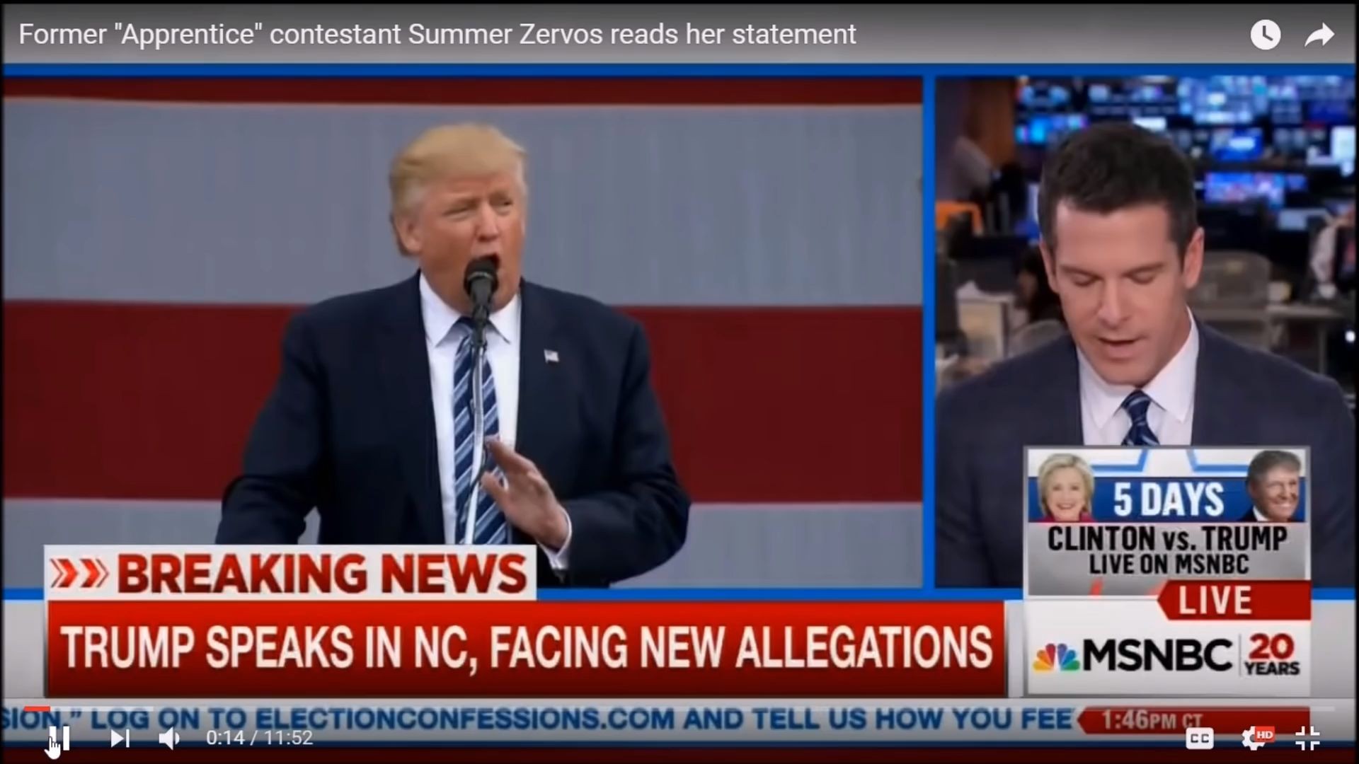 Body Language – Donald Trump – Sexual Assualt
