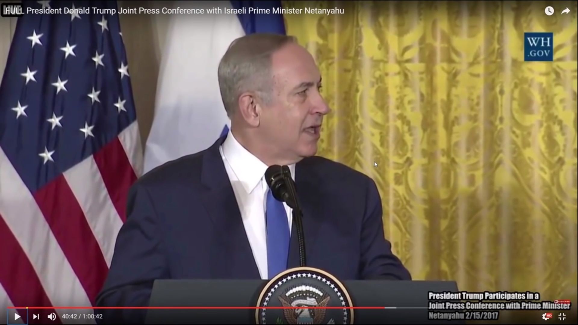 Body Language   Trump and Netanyahu press conference