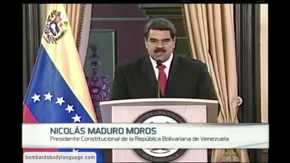Body Language - Venezuela's Nicolás Maduro Assassination Attempt Speech