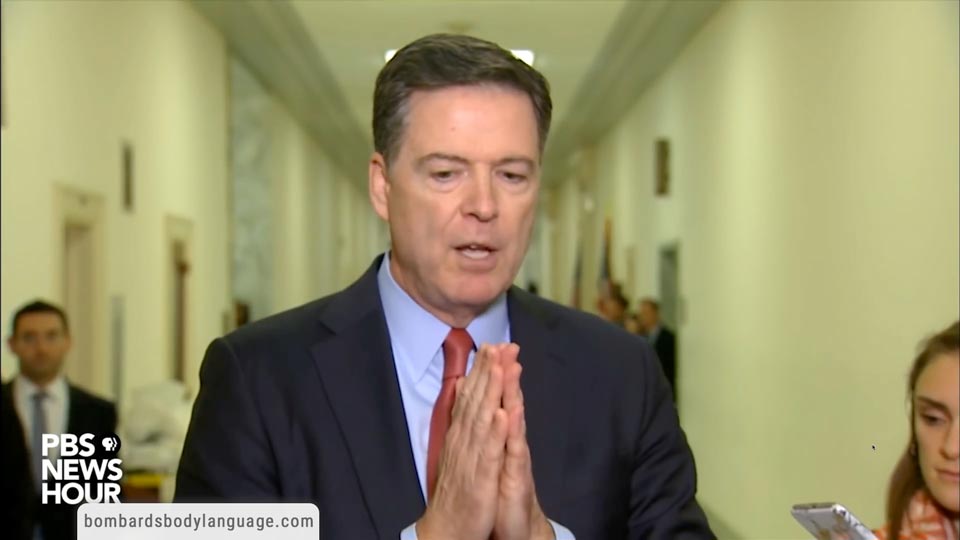 Body Language - James Comey Stand up and speak the truth