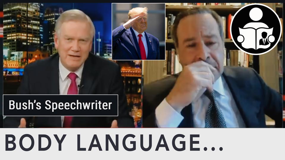 Body Language – Bush Speechwriter Anti Trump Beliefs