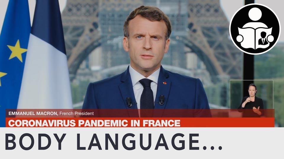 Body Language - Emmanuel Macron addresses the nation