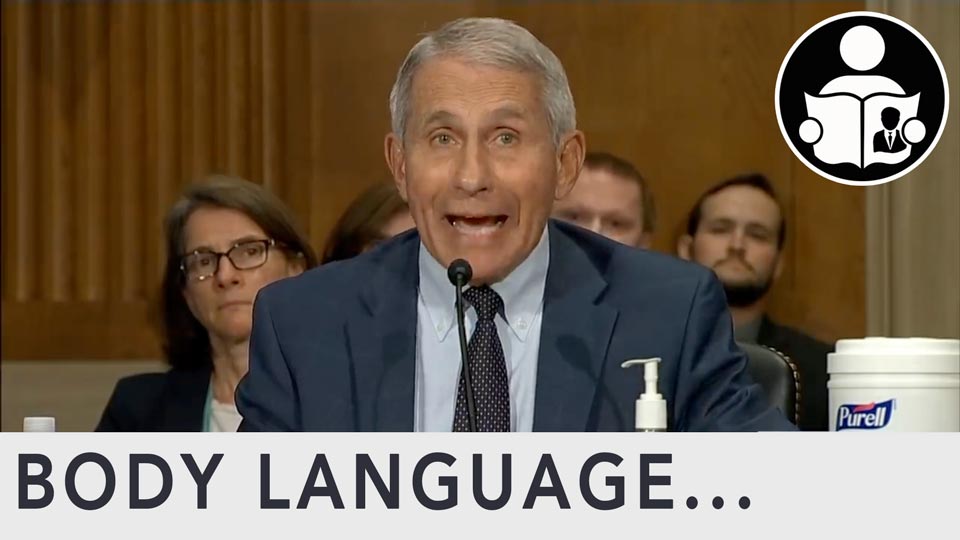 Body Language – Fauci Vs Rand Paul in Congress