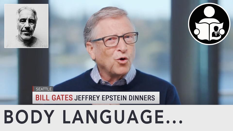 Body Language - Bill Gates and Epstein