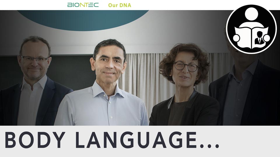 Body Language - BioNTech Chief Executive Officer