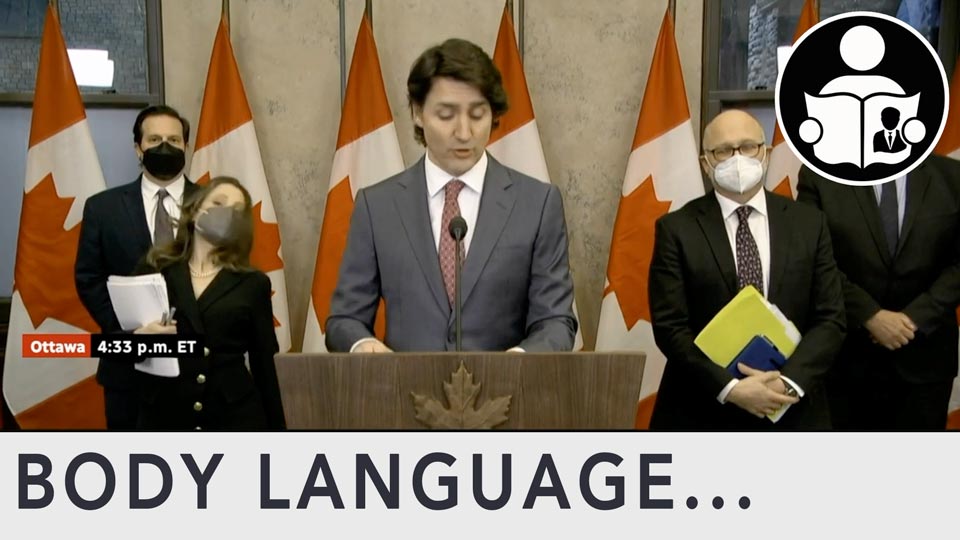 Body Language - Justin Trudeau and Chrystia Freeland