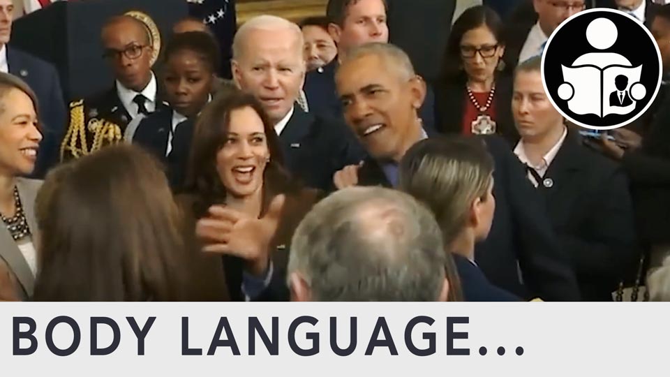 Body Language - Biden & Obama in the Whitehouse