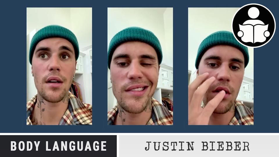 Body Language - Justin Bieber, Facial Muscle Anatomy