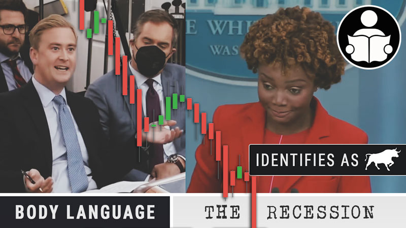 Body Language - RECESSION, Peter Doocy Vs The White House