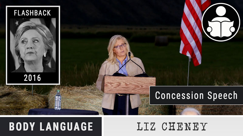 Body Language – Liz Cheney Concession Speech