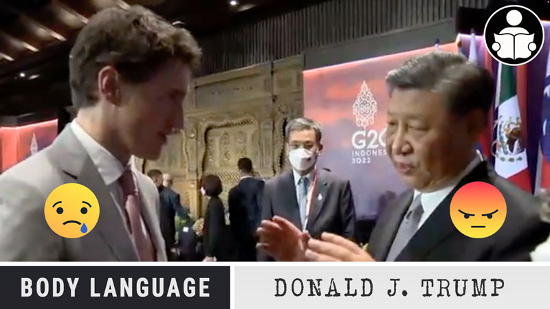 Body Language – Justin Trudeau Irks Xi Jinping