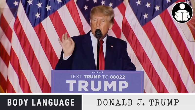 Body Language – Trump Announces Presidential Run