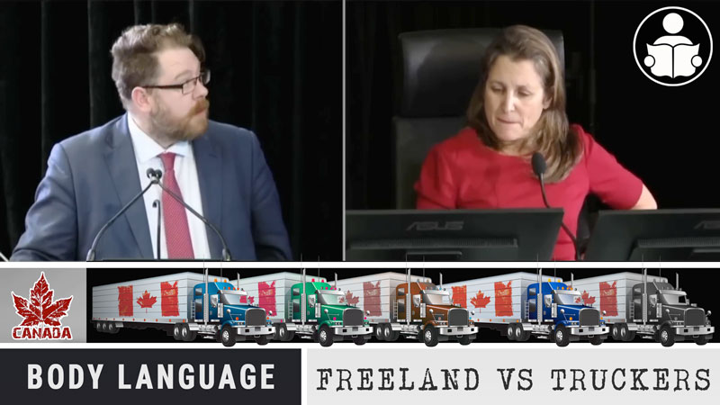 Body Language – Freeland Vs The Truckers