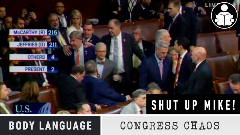 Body Language – Gaetz V. McCarthy, Congressional Conflict & Restrained Speech