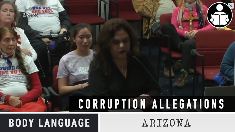 Body Language – Arizona, Terrifying Corruption