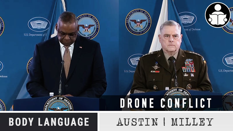 Body Language – Defense Secretary Austin, Gen. Milley