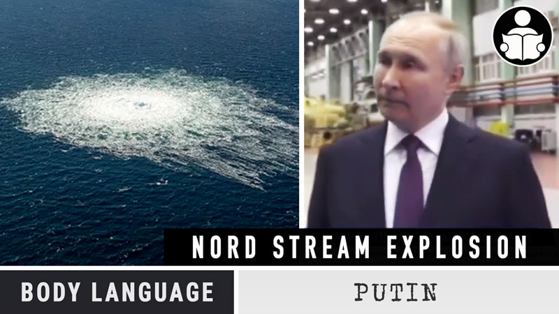 Body Language – Putin On Nord Stream Pipeline