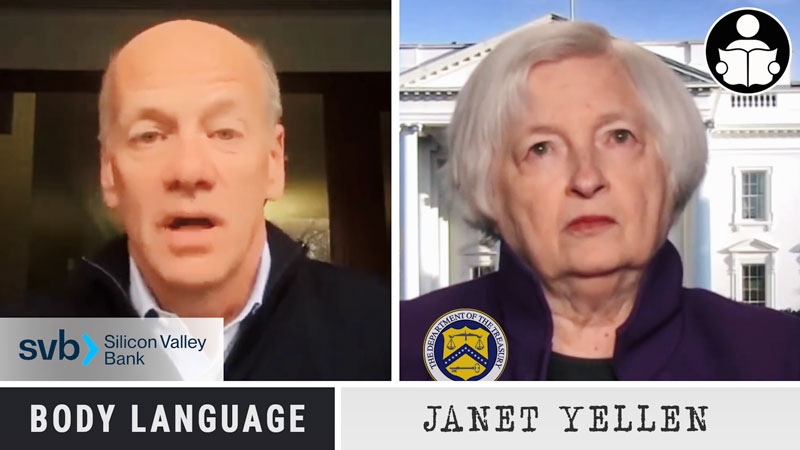 Body Language – Yellen on Silicon Valley Bank Failure & CEO Plea