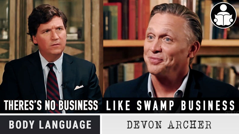 Body Language – Devon Archer, Tucker On Twitter