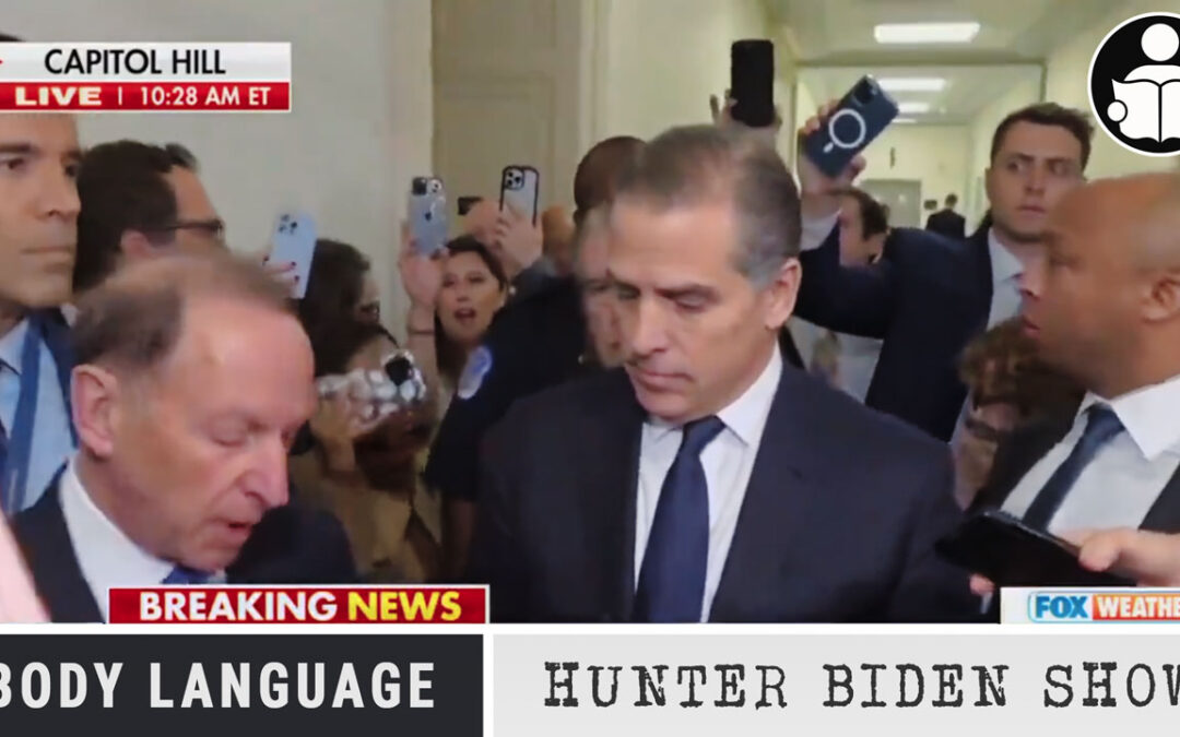 Body Language – Hunter Biden walks out on Marjorie