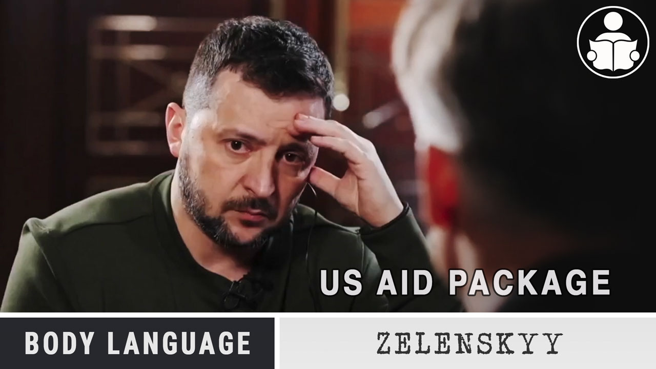 Body Language - Zelenskyy, American Aid Package