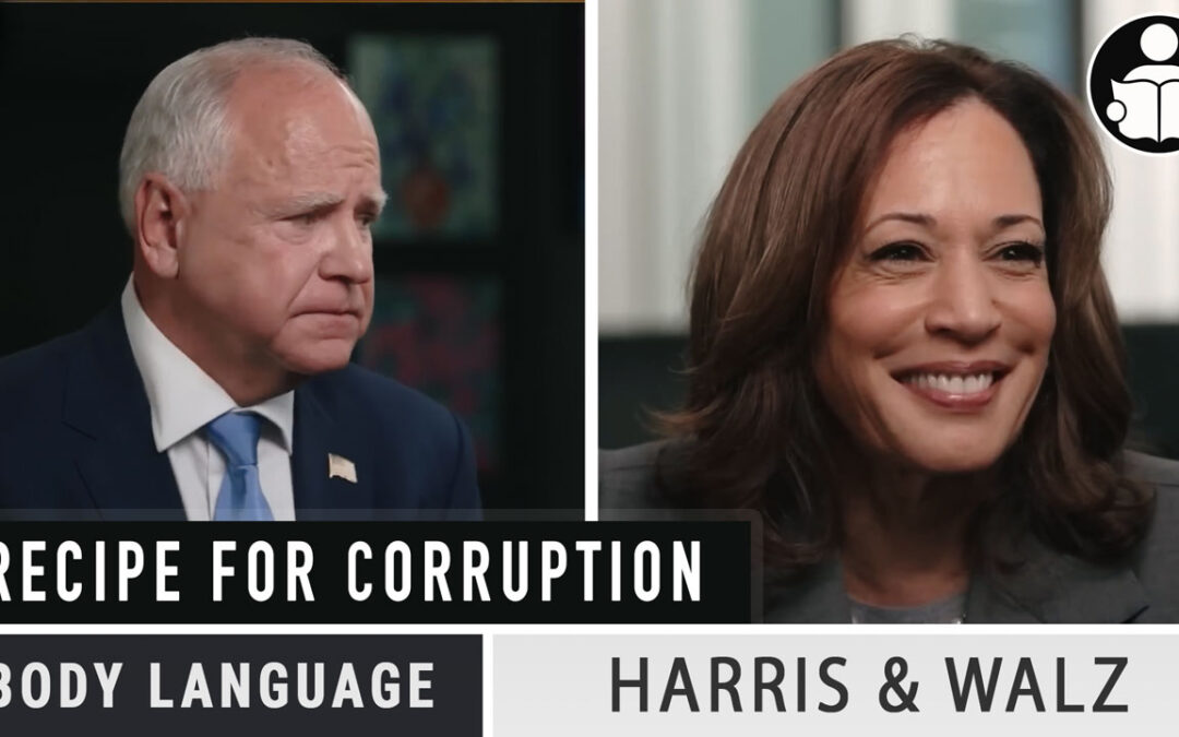 Body Language – Kamala Harris and Tim Walz, Sweet Corruption