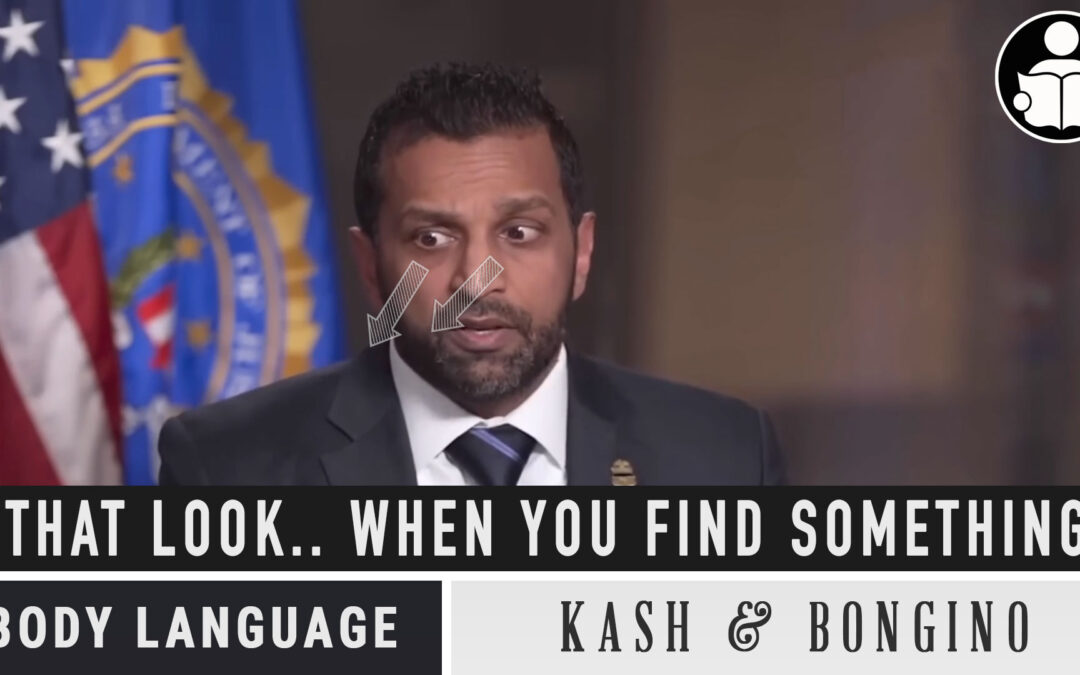 Body Language: FBI Director Kash & Deputy Bongino