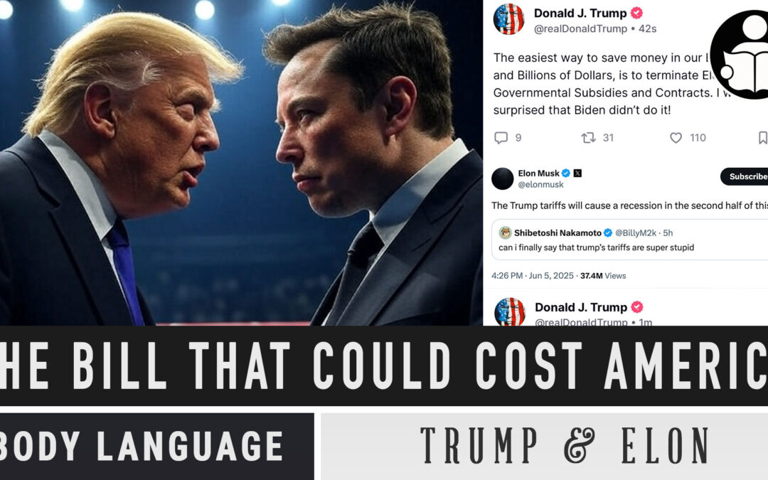 Body Language – President Trump & Elon Musk